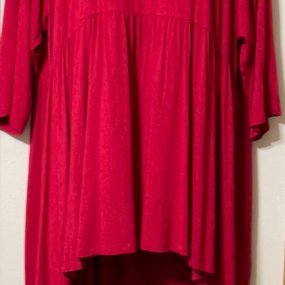 🌟SALE🌟🌺TORRID SUPER SOFT KNITS Choker Criss Cross Front Babydoll Top🌺 - Picture 15 of 16